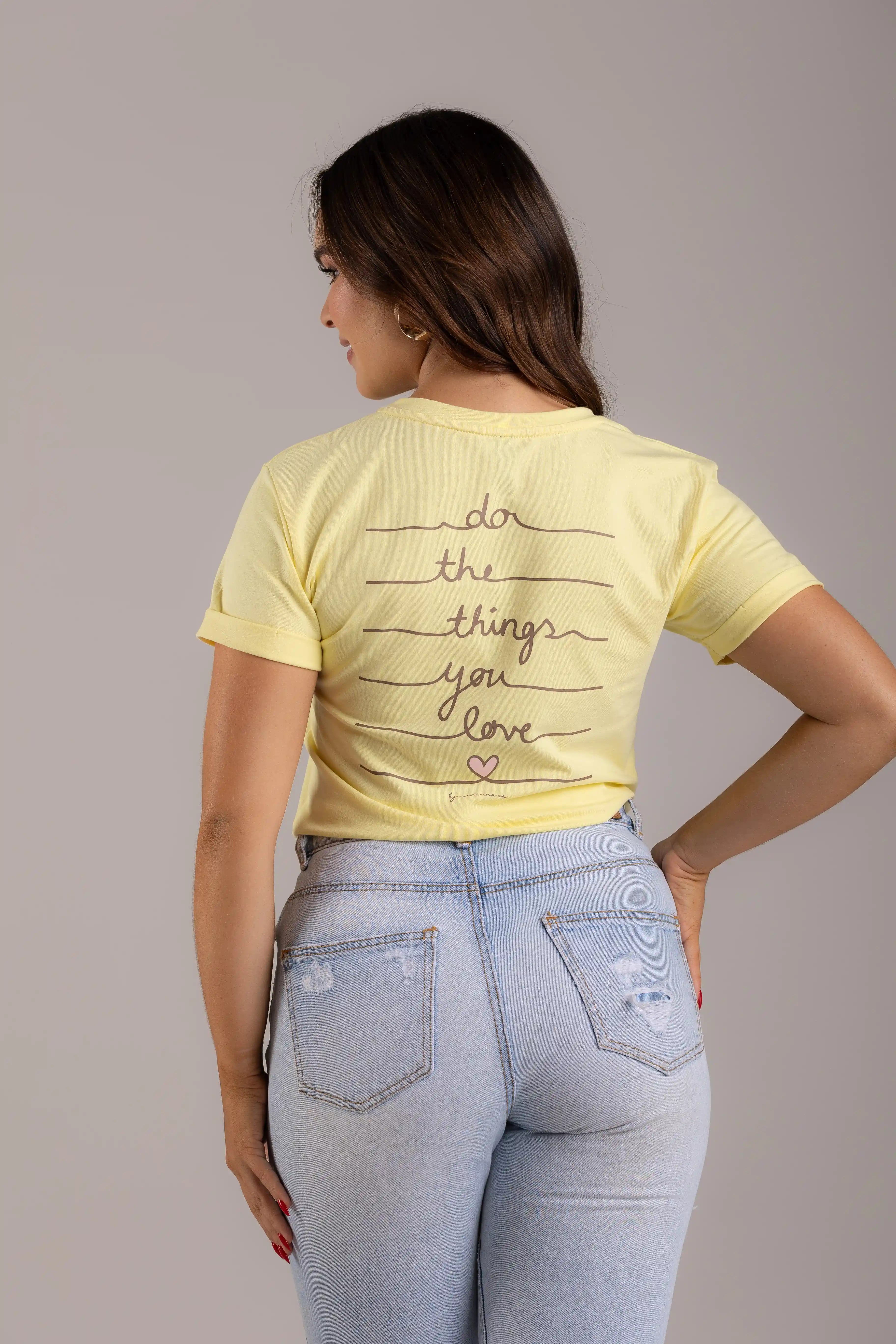 CAMISETA DO THE THINGS YOU LOVE