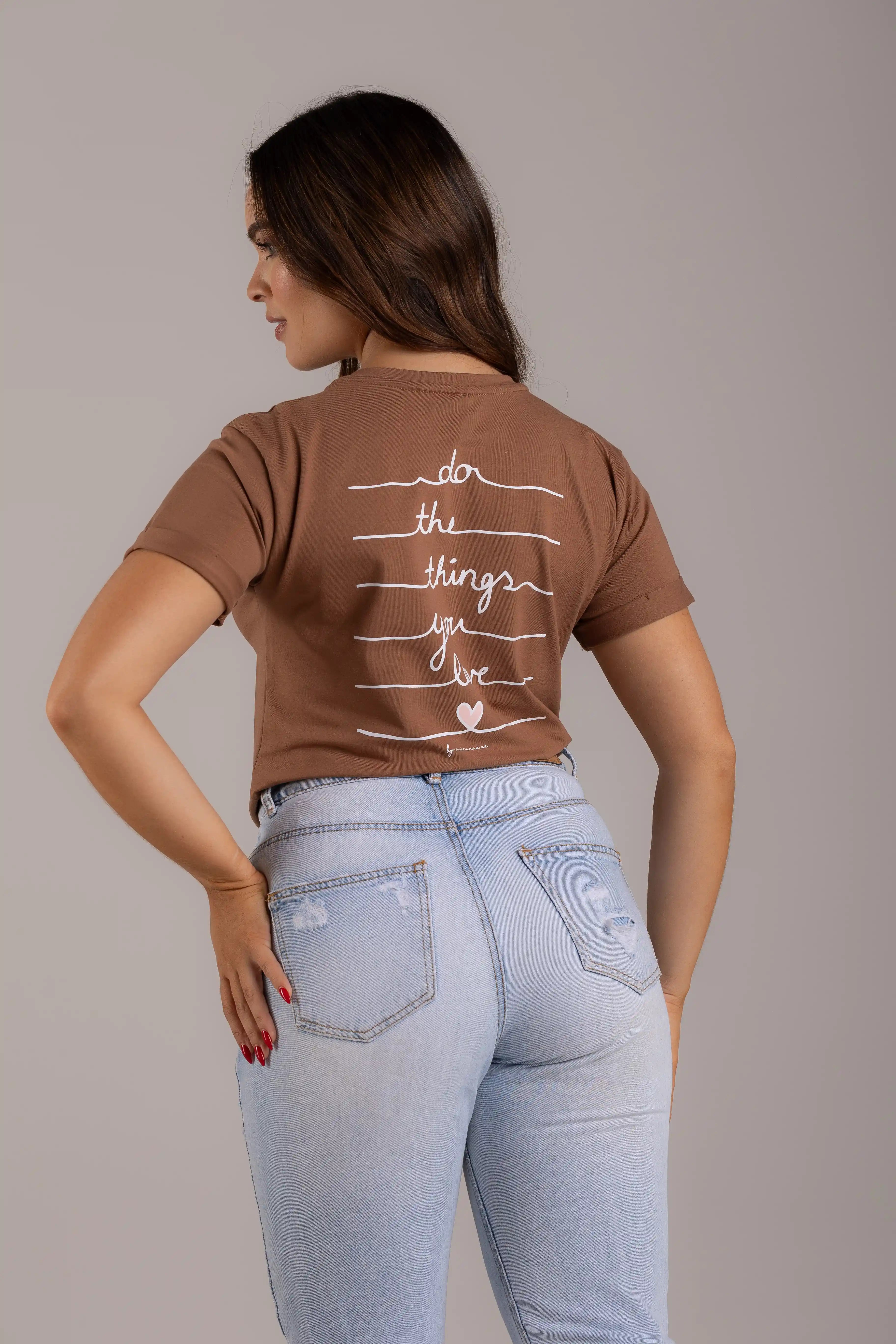 CAMISETA DO THE THINGS YOU LOVE