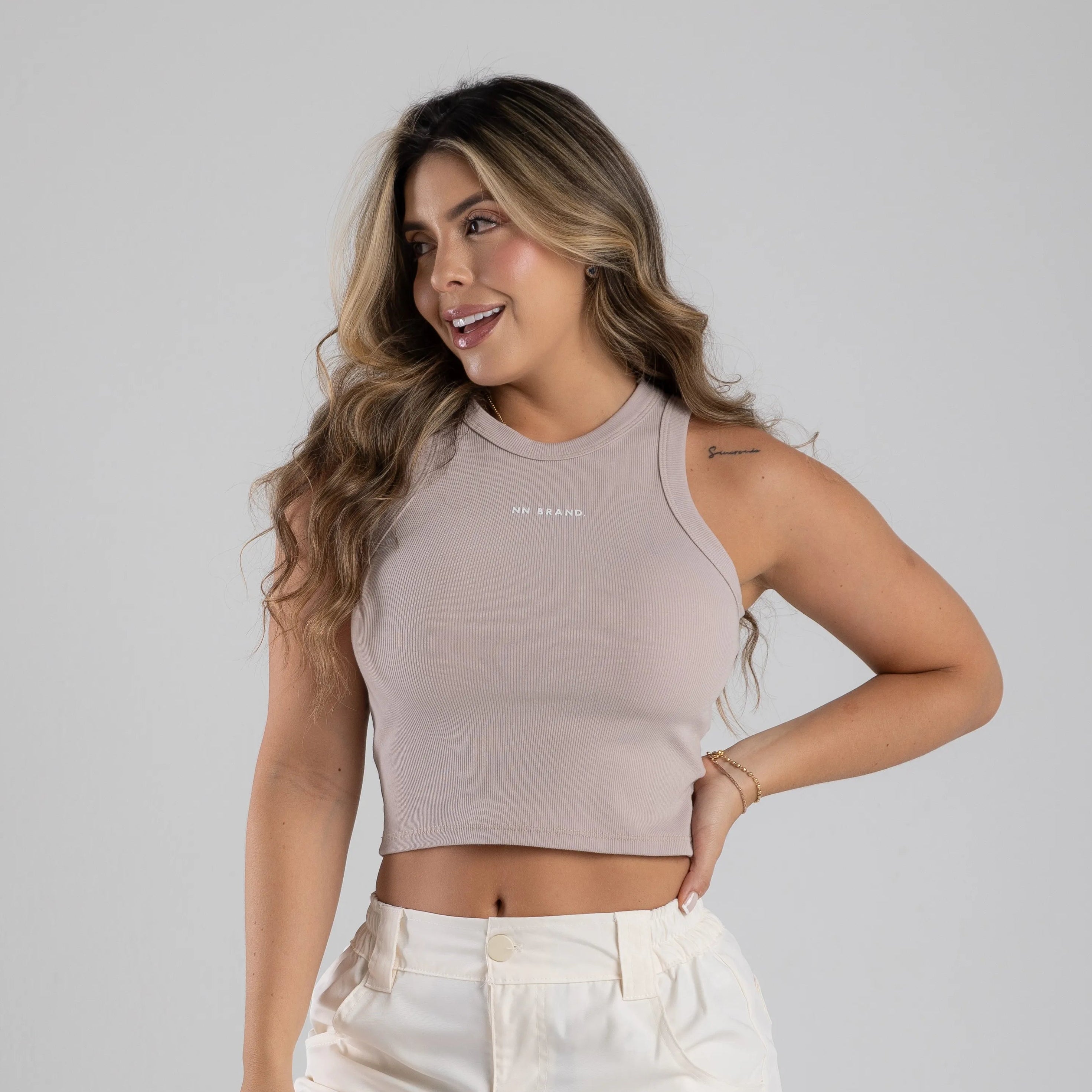 CAMISILLA CORTA EN RIB NN