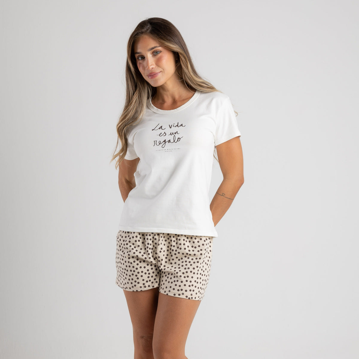 PIJAMA LA VIDA ES UN REGALO