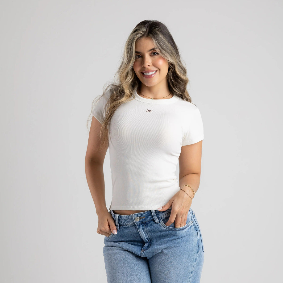 CAMISETA EN RIB NN