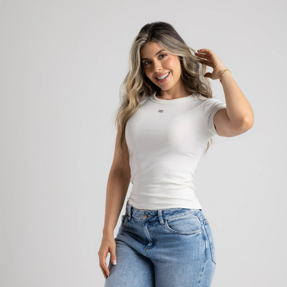 CAMISETA EN RIB NN