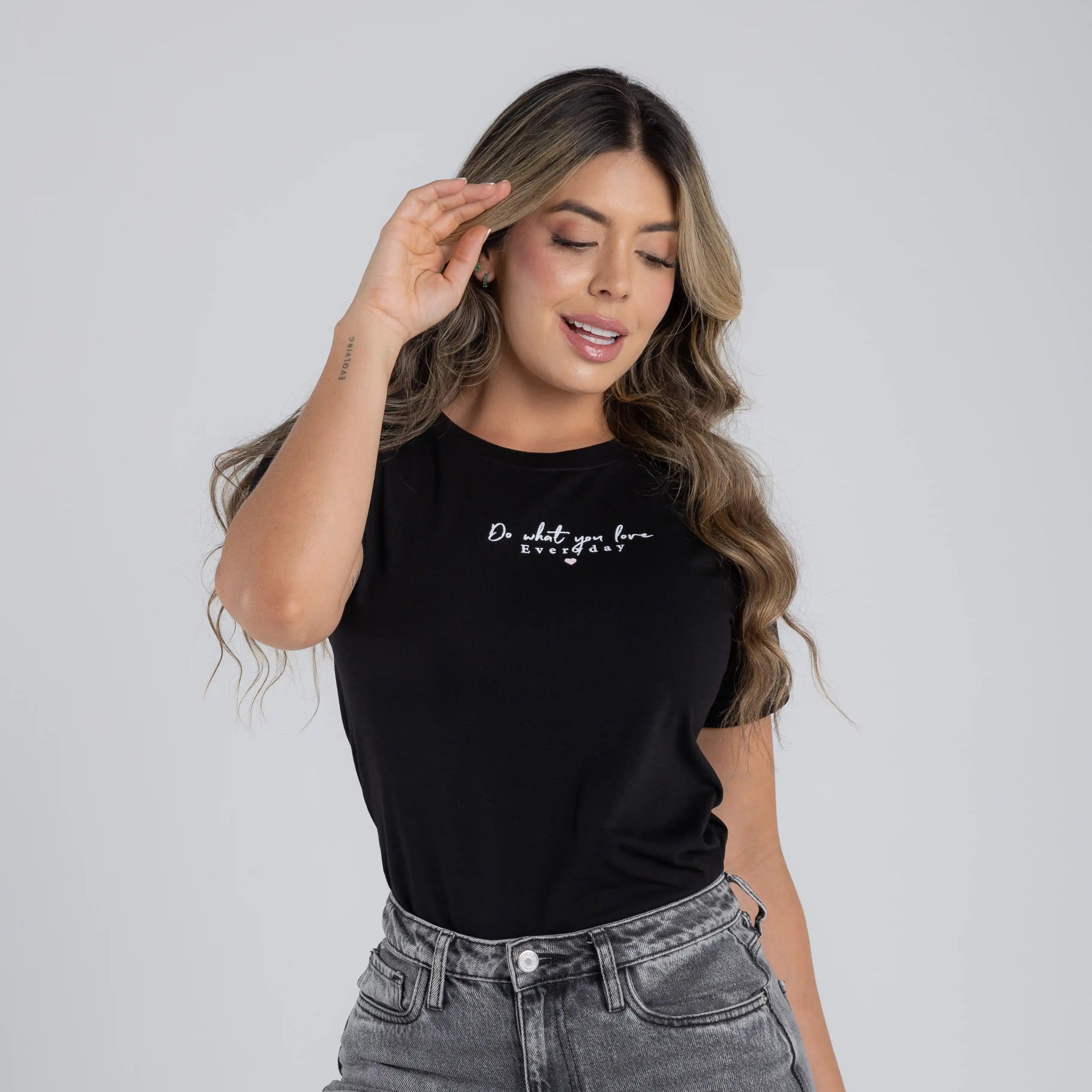 CAMISETA DO WHAT YOU LOVE