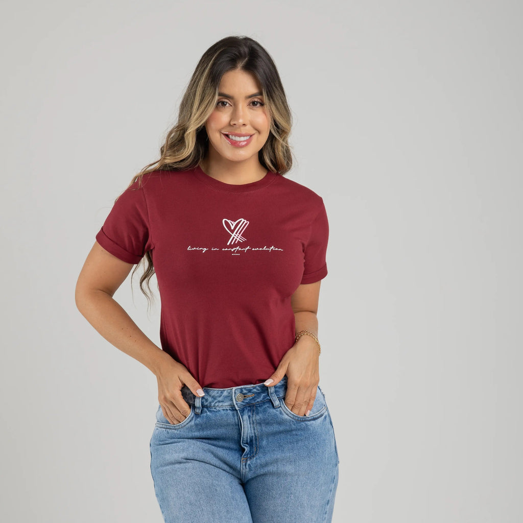 CAMISETA TRIPLE CORAZÓN