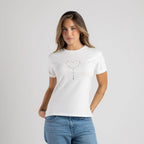 CAMISETA CORAZÓN FOIL