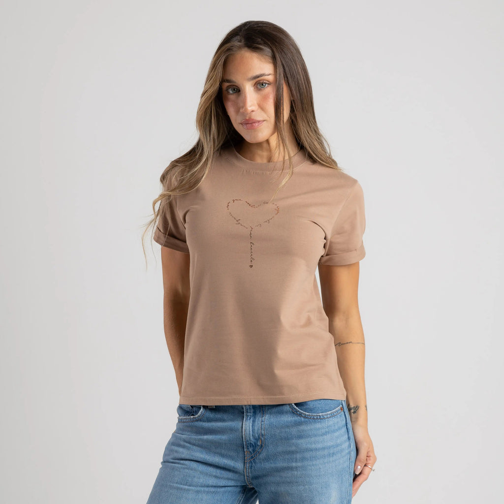 CAMISETA CORAZÓN FOIL