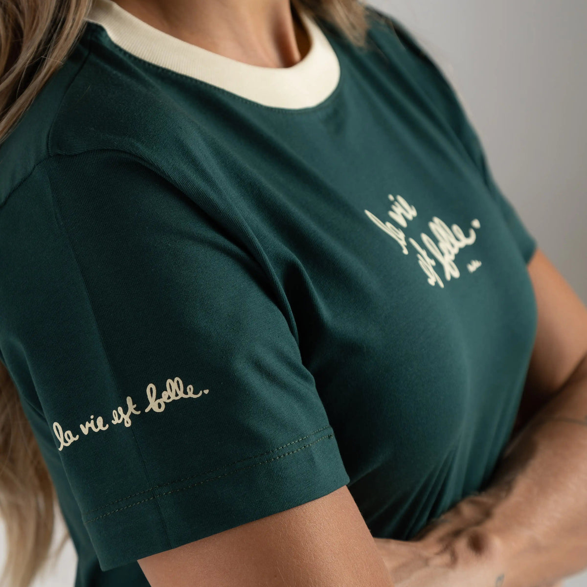 CAMISETA LA VIE EST BELLE