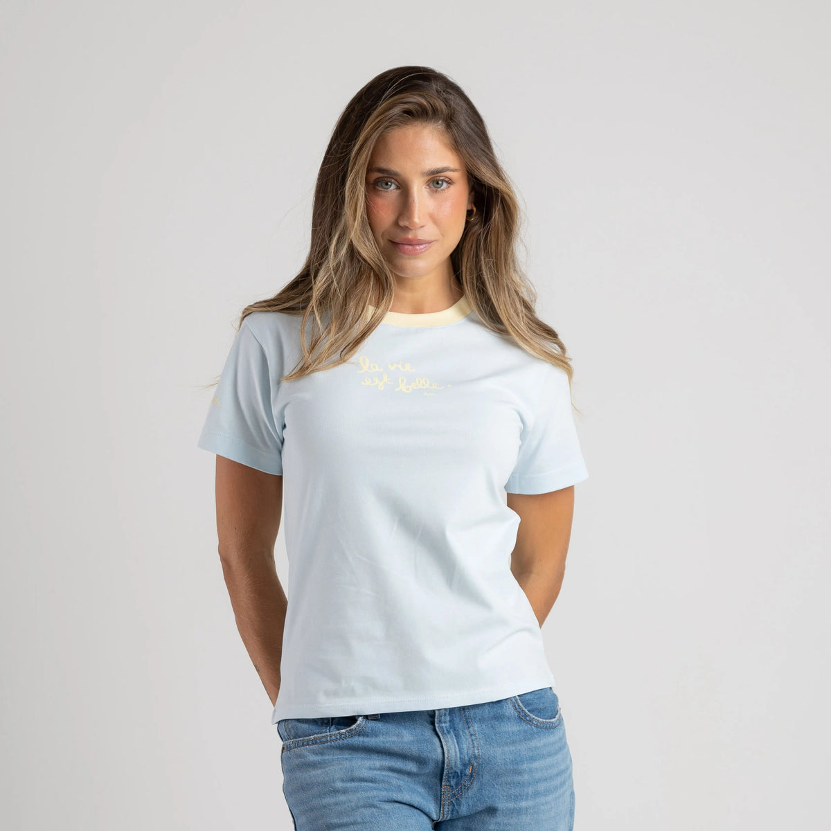 CAMISETA LA VIE EST BELLE
