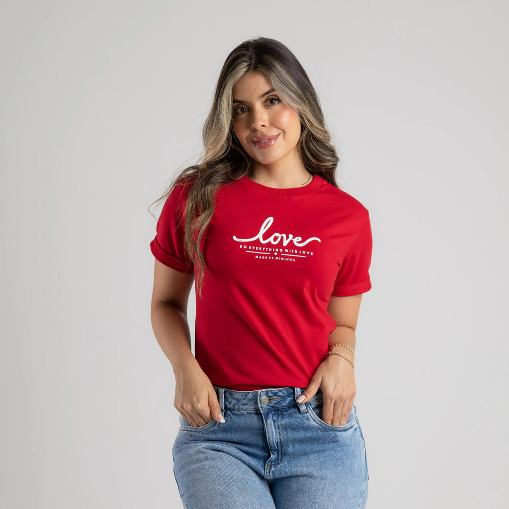 CAMISETA LOVE DO EVERYTHING