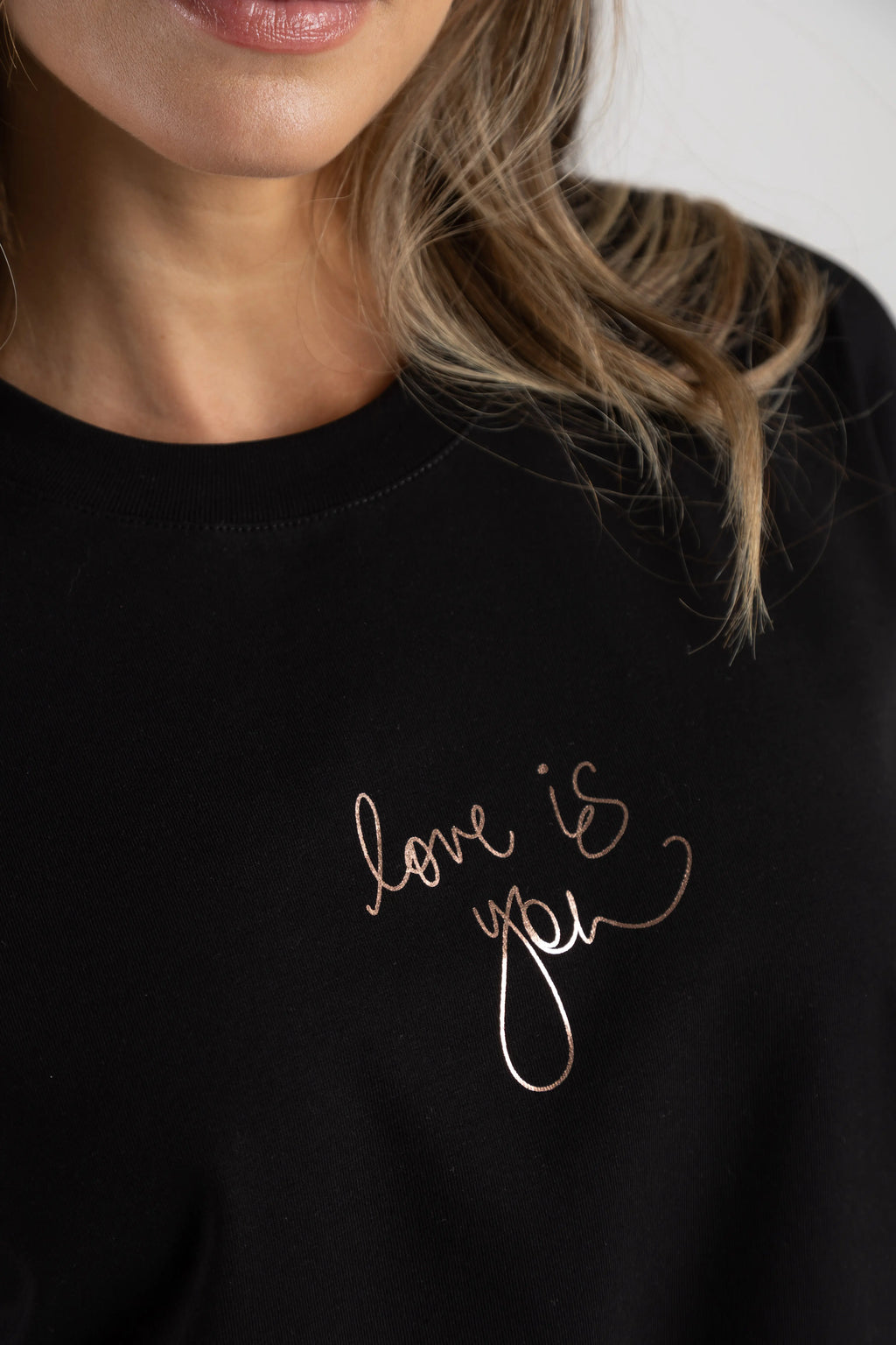 OVERSIZED MINI LOVE IS YOU