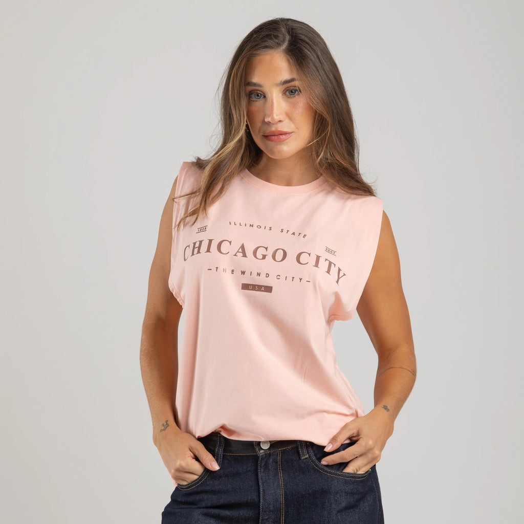 CAMISILLA OVERSIZED CHICAGO