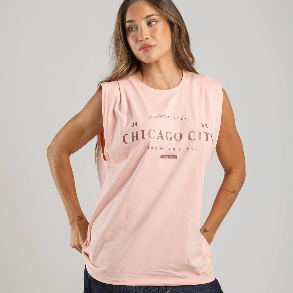 CAMISILLA OVERSIZED CHICAGO