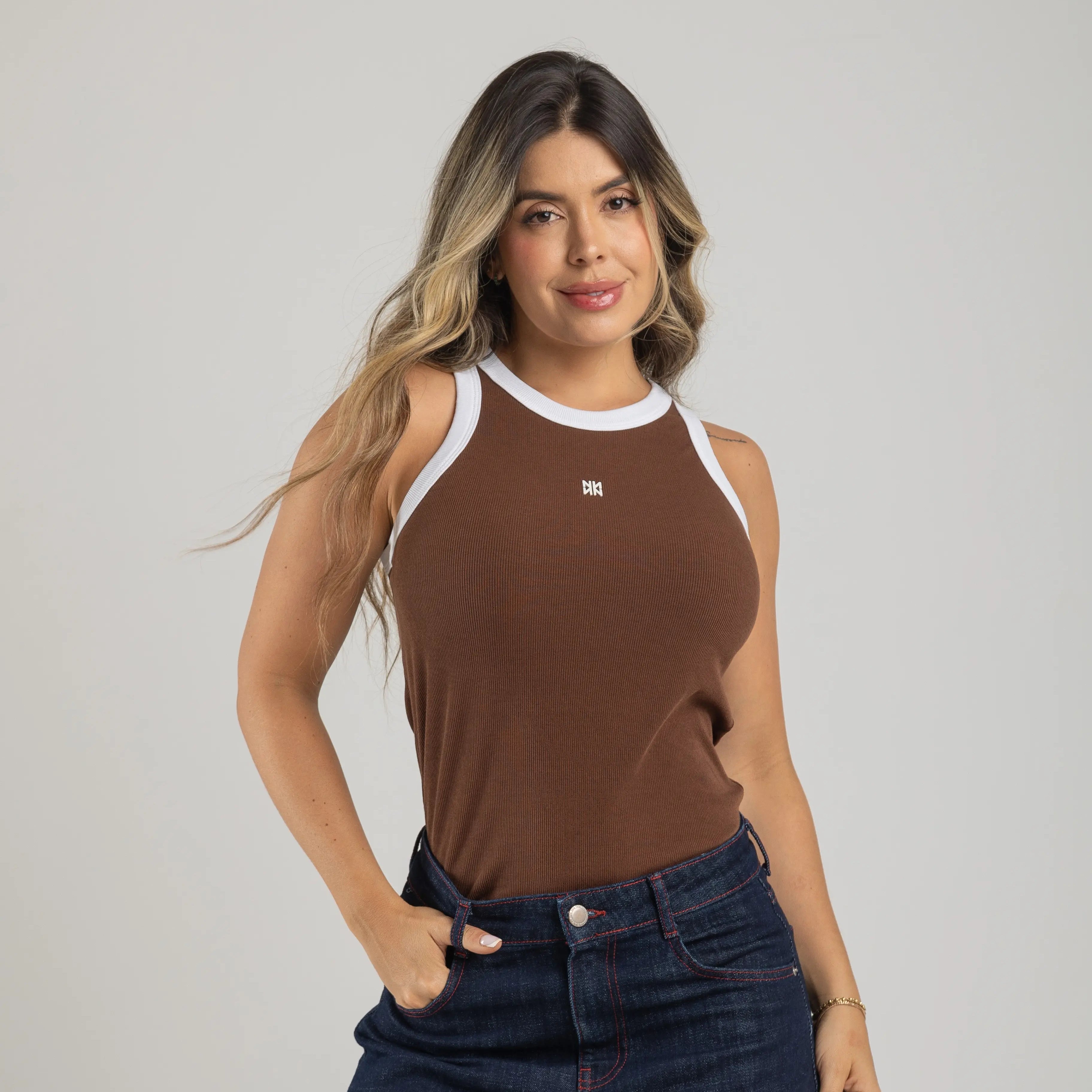 CAMISILLA EN RIB NN COMBINADA