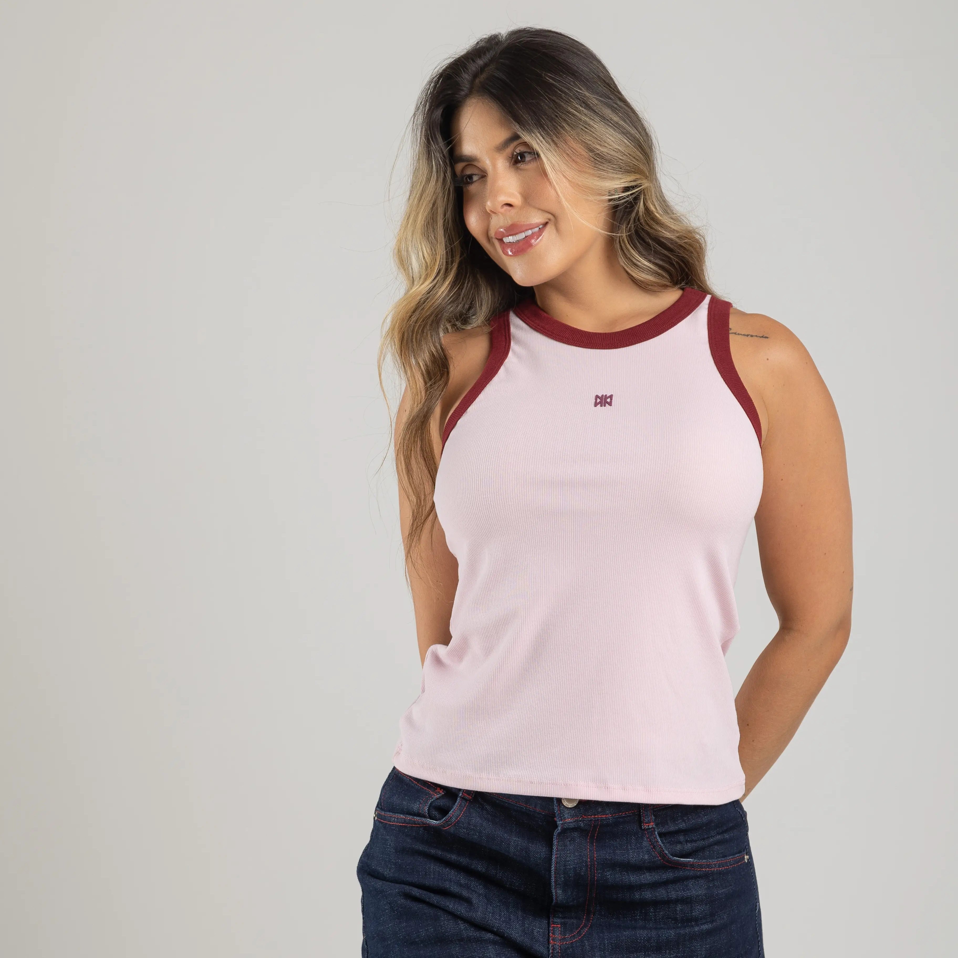 CAMISILLA EN RIB NN COMBINADA