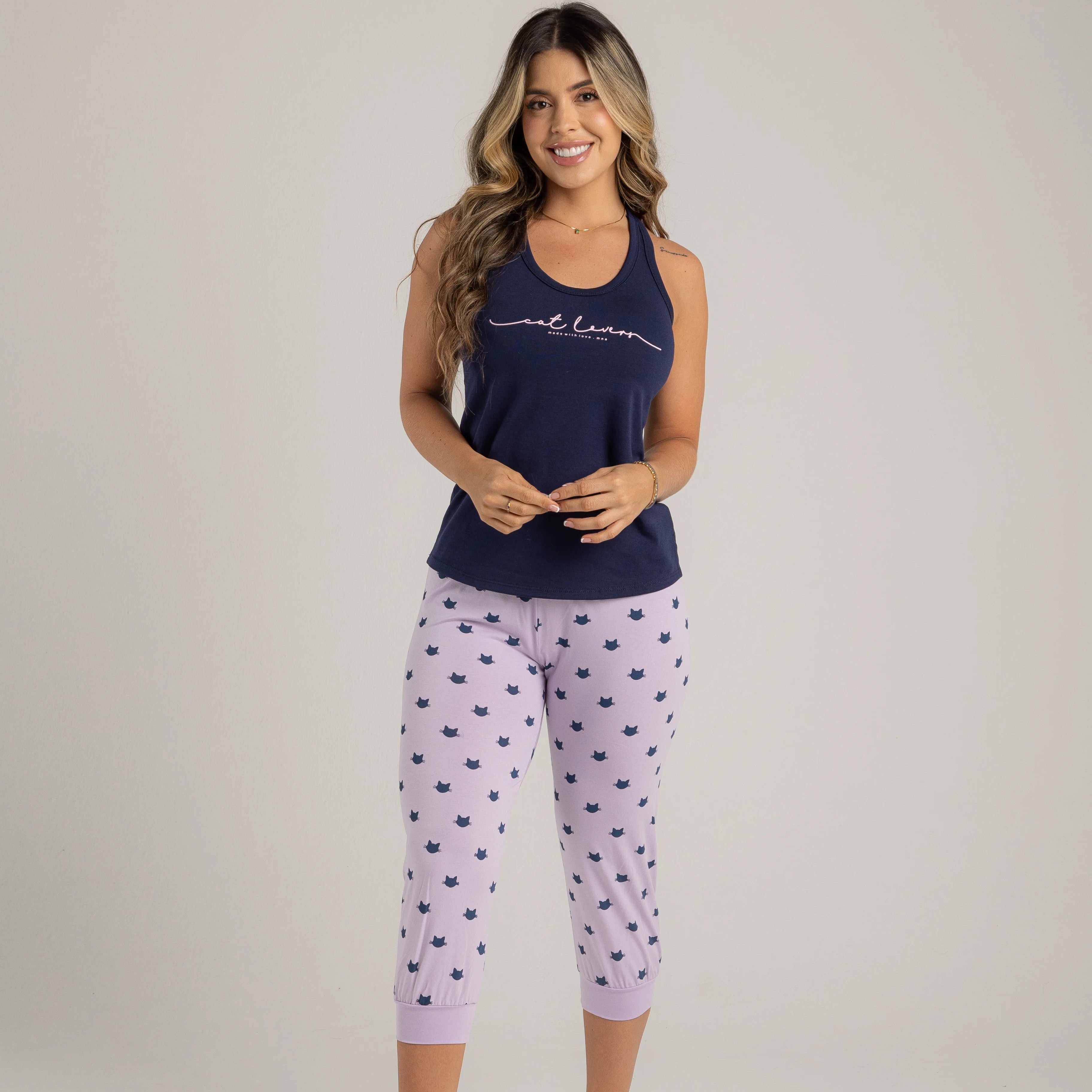 PIJAMA CAT LOVERS