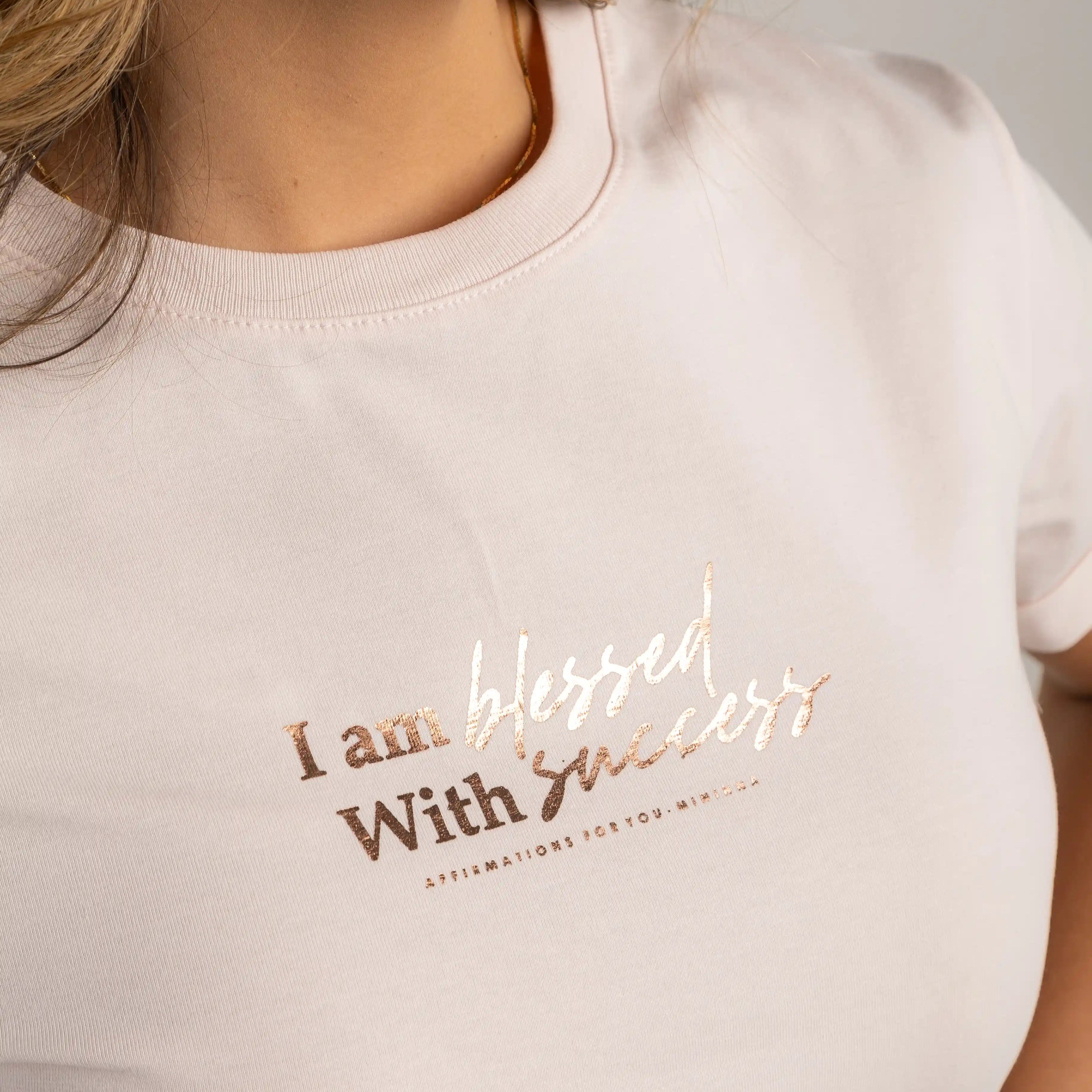 CAMISETA I AM BLESSED