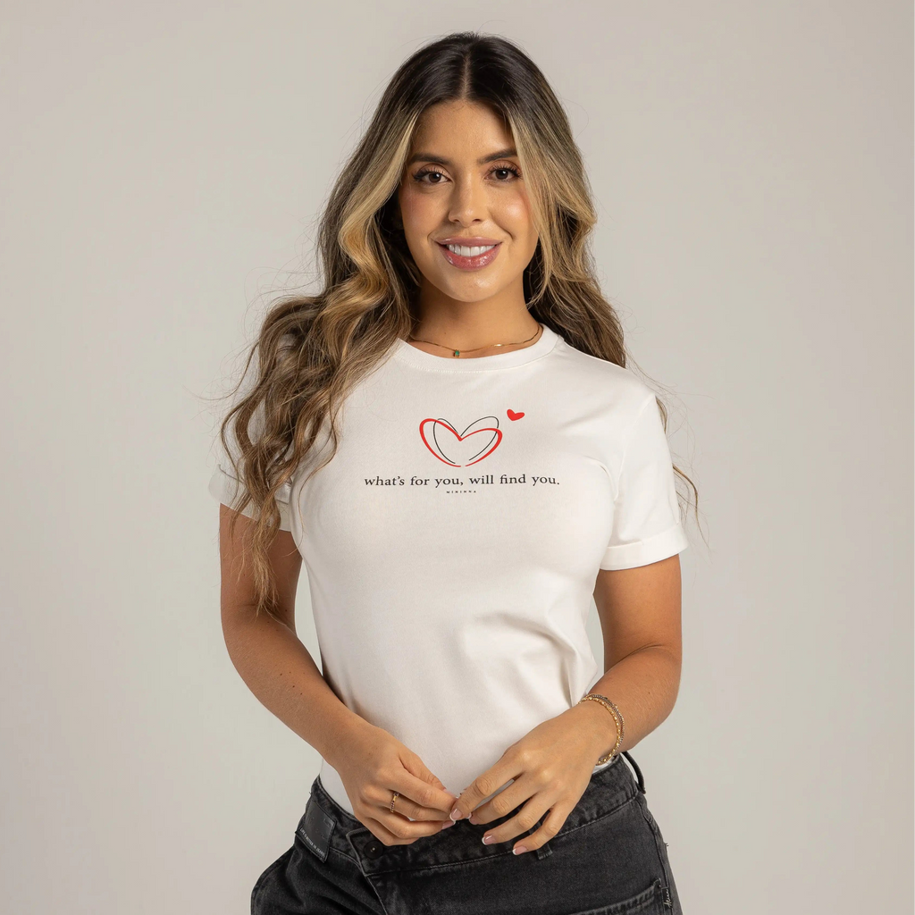 CAMISETA DOBLE CORAZÓN