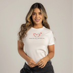 CAMISETA DOBLE CORAZÓN
