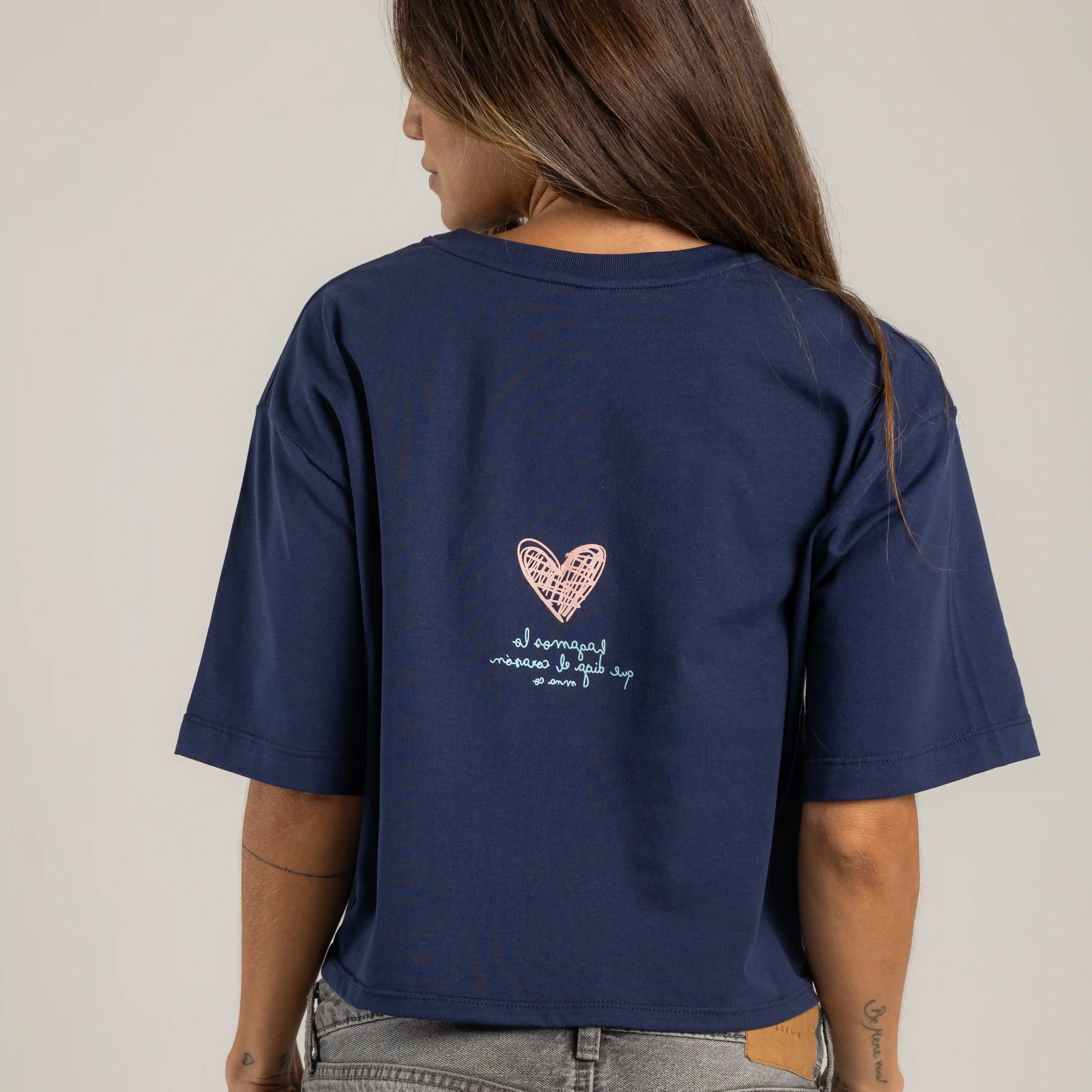 OVERSIZED CORTA HAGAMOS LO QUE DIGA EL CORAZÓN