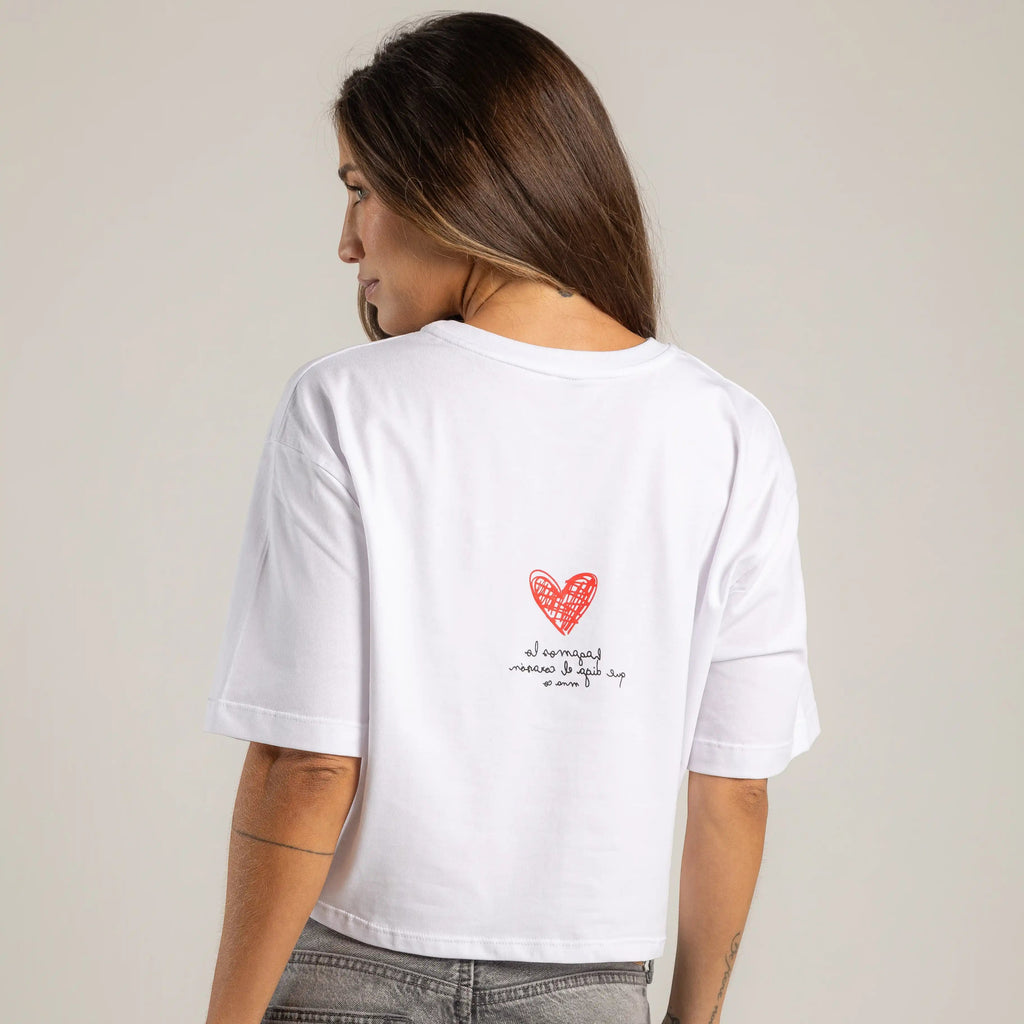 OVERSIZED CORTA HAGAMOS LO QUE DIGA EL CORAZÓN