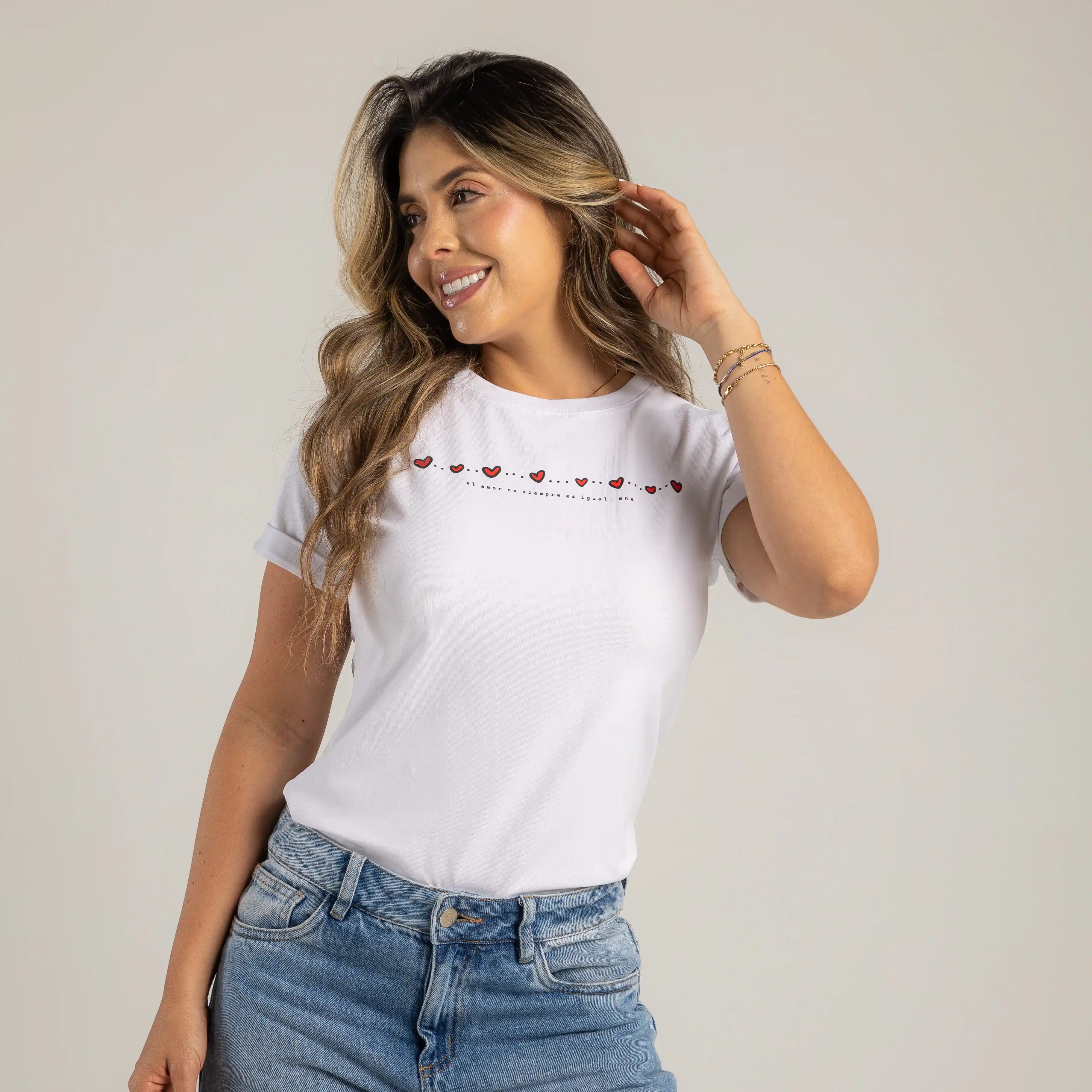 CAMISETA EL AMOR NO SIMPRE ES IGUAL