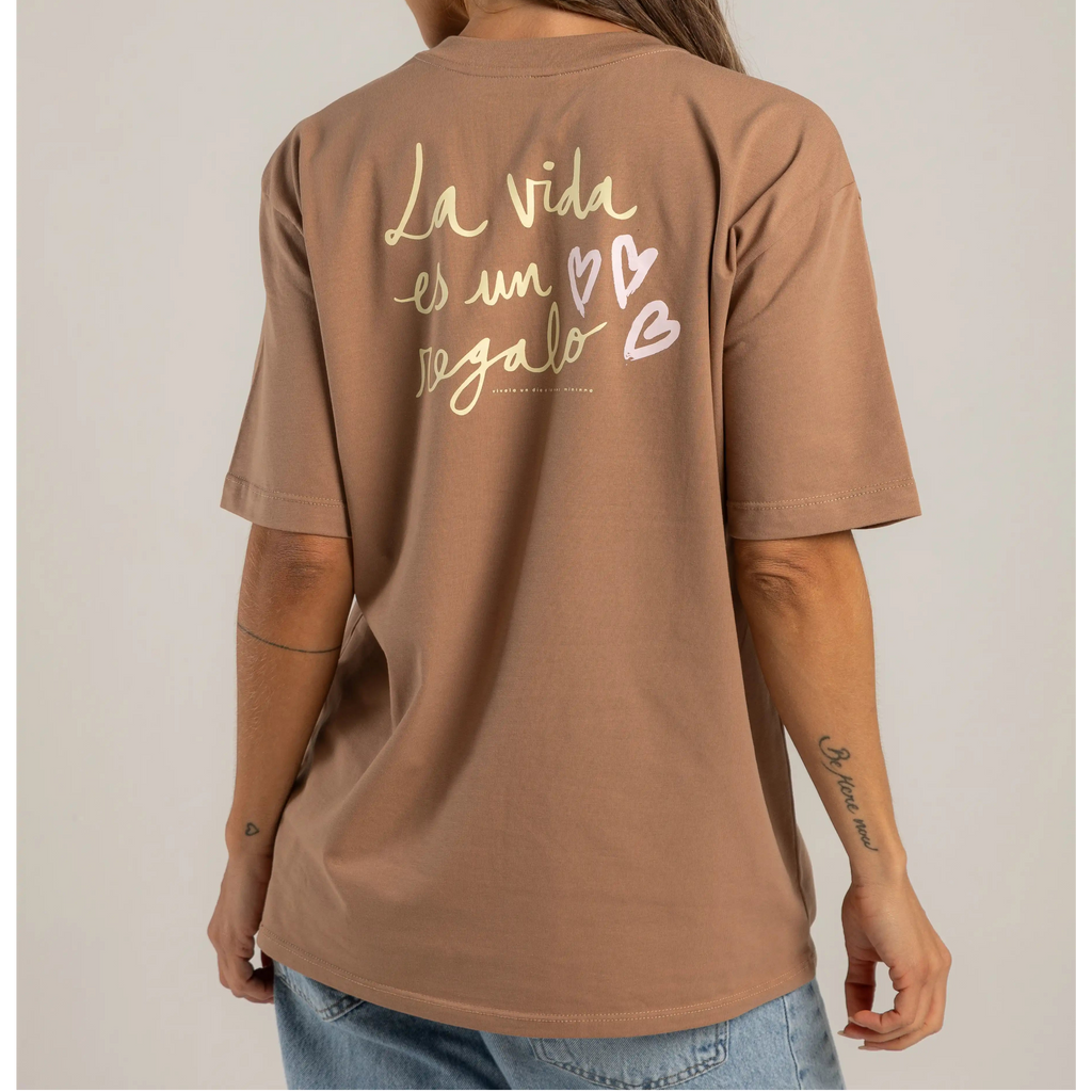 OVERSIZED LA VIDA ES UN REGALO