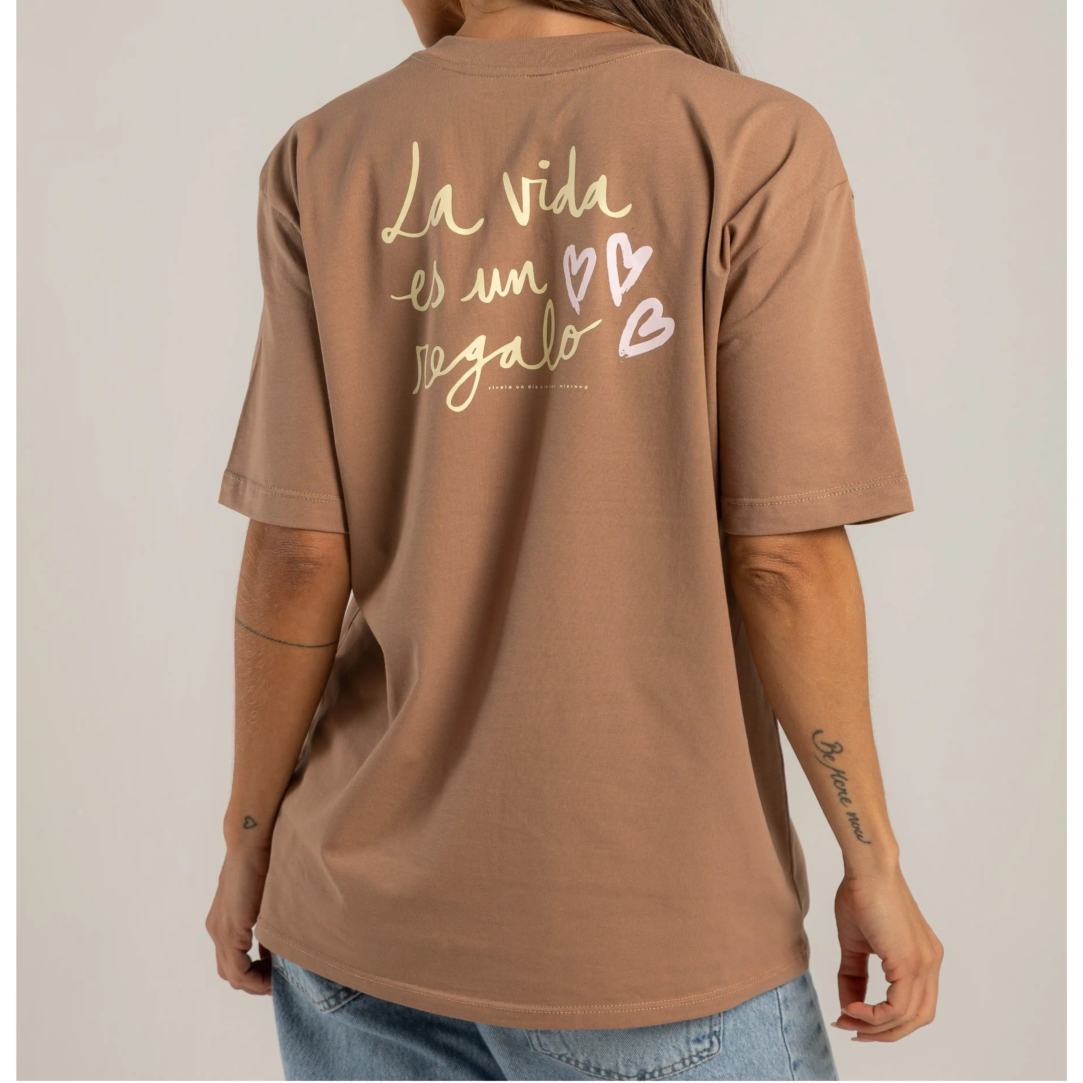 OVERSIZED LA VIDA ES UN REGALO