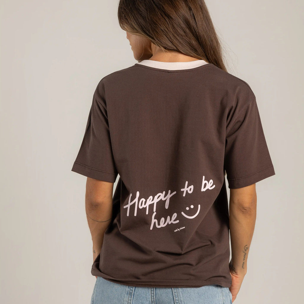 OVERSIZED MINI HAPPY TO BE