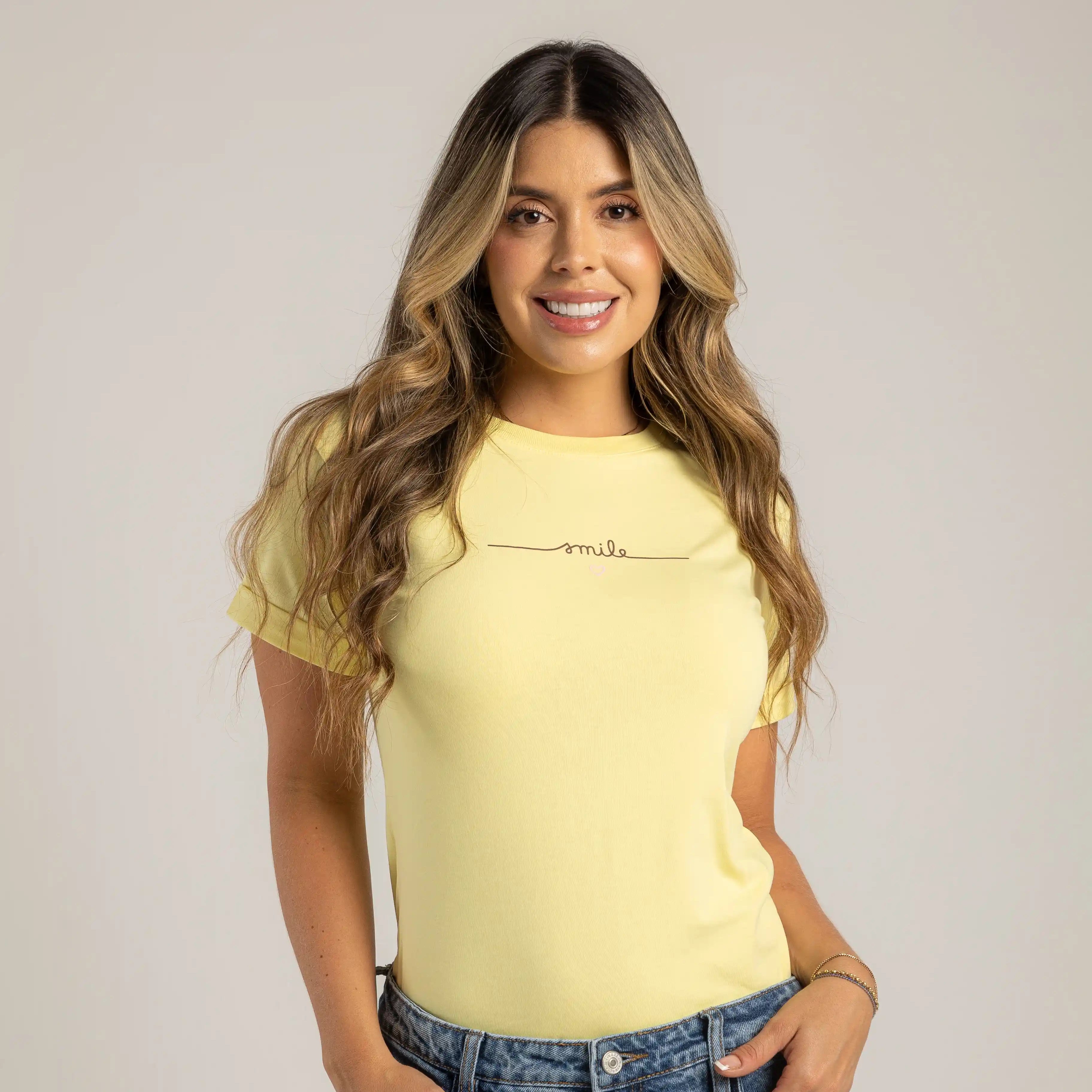 CAMISETA ALWAYS SMILE