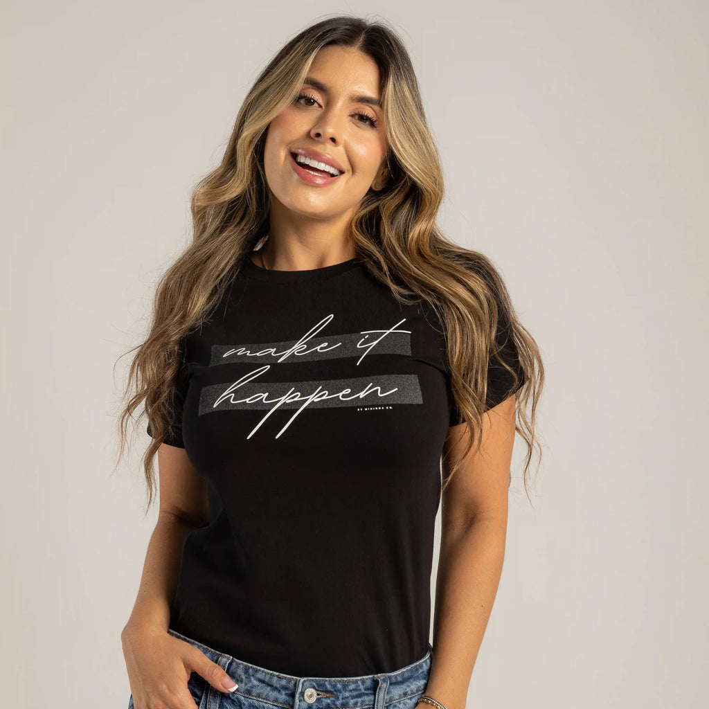 CAMISETA MAKE IT HAPPEN