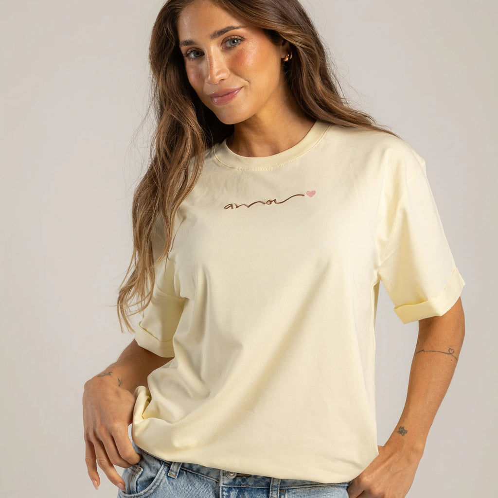 OVERSIZED BORDADA AMOR