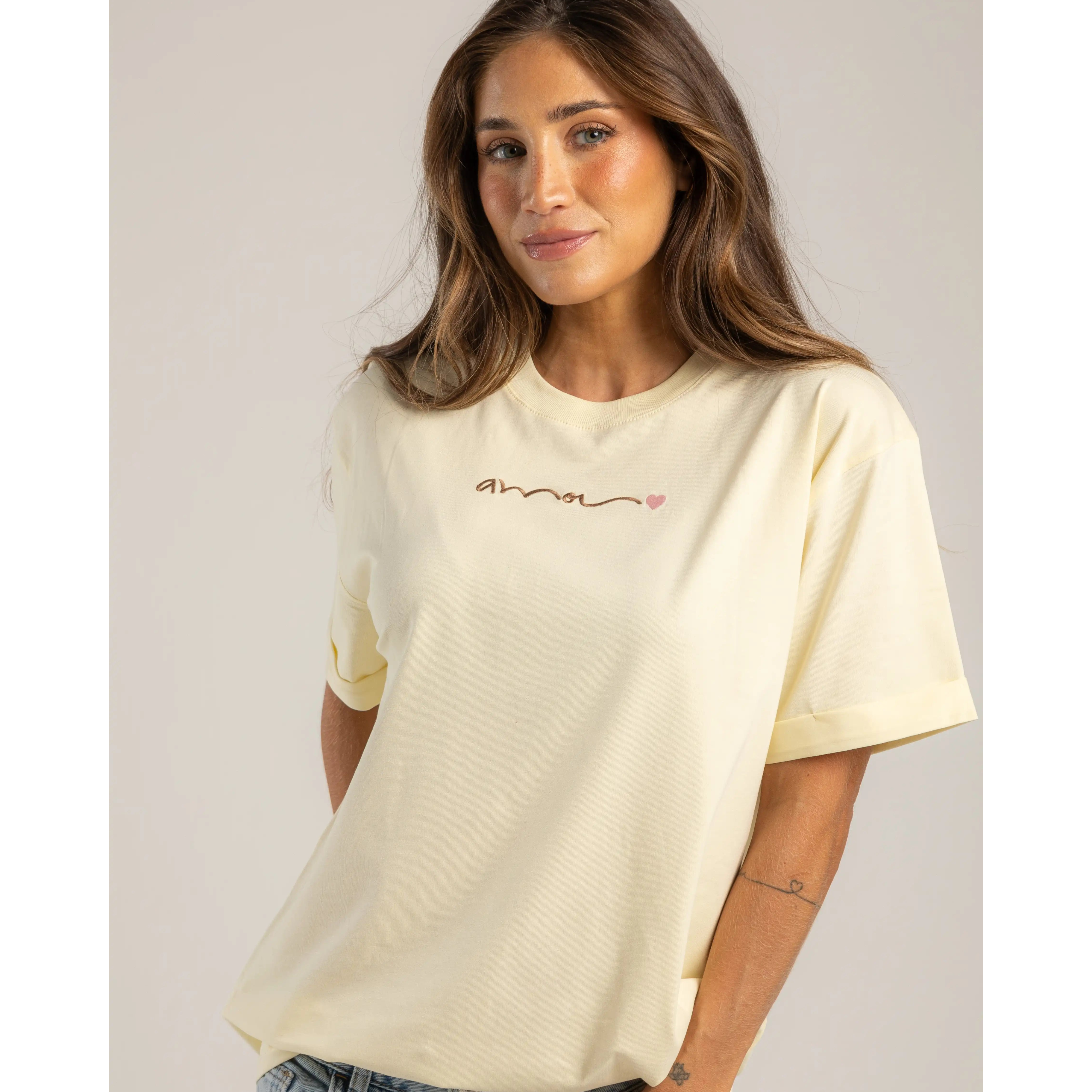 OVERSIZED BORDADA AMOR
