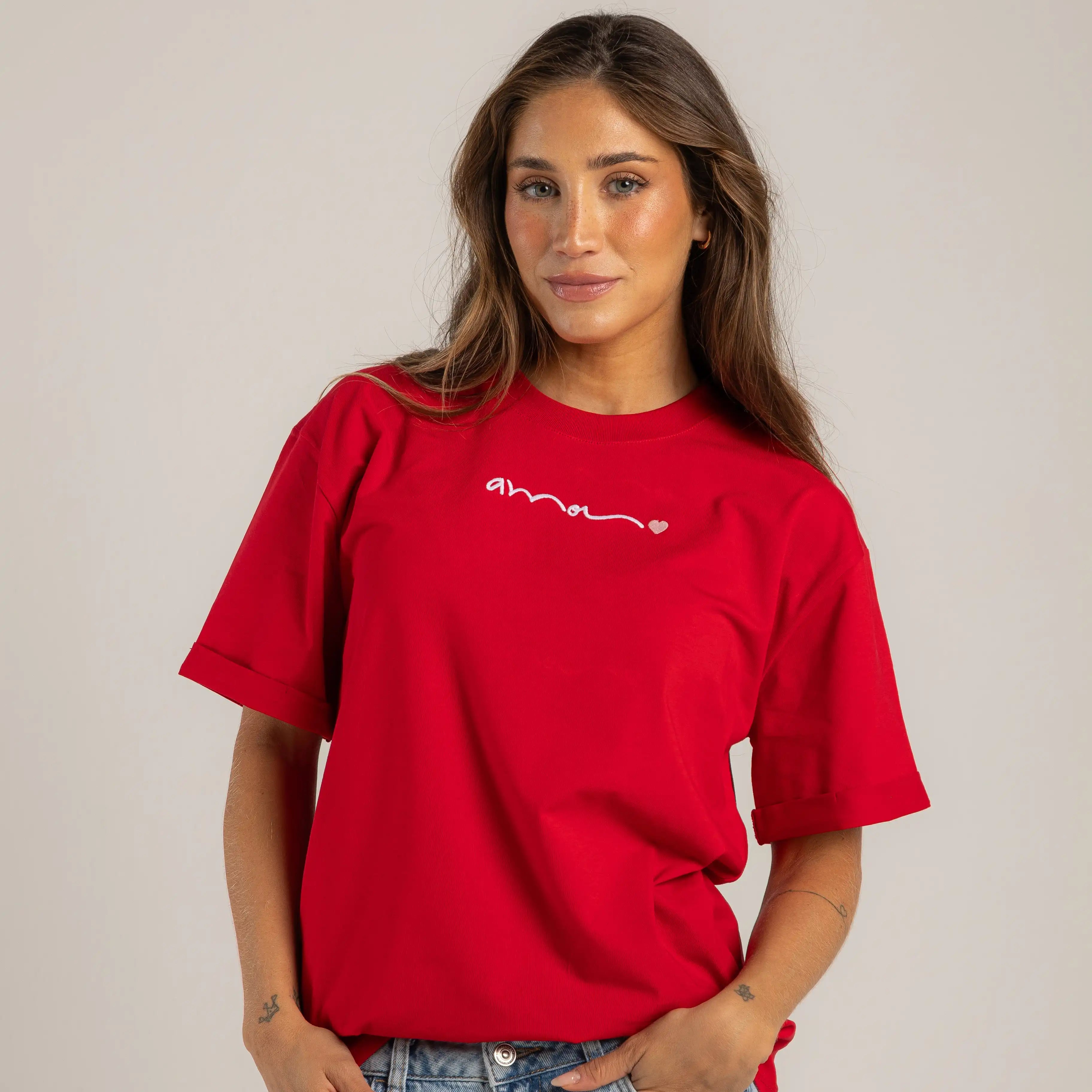 OVERSIZED BORDADA AMOR