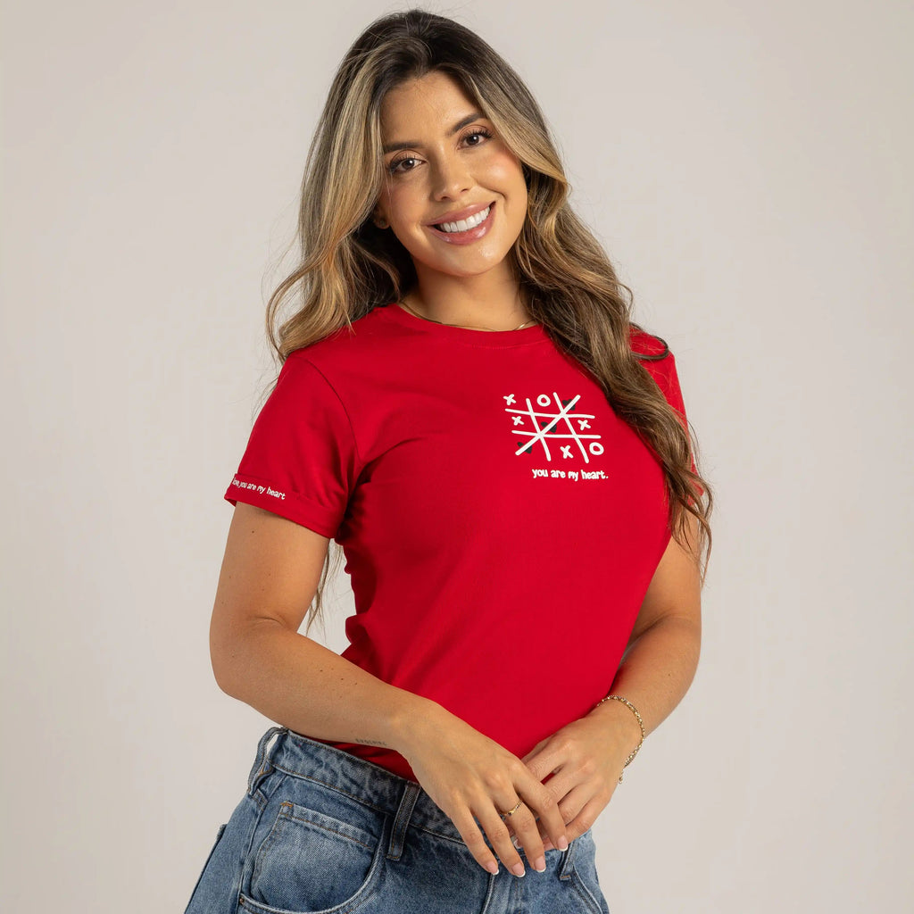 CAMISETA TRIQUI YOU ARE  MY  HEART