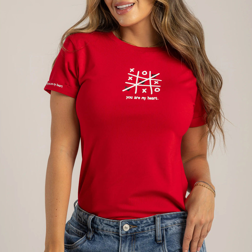CAMISETA TRIQUI YOU ARE  MY  HEART