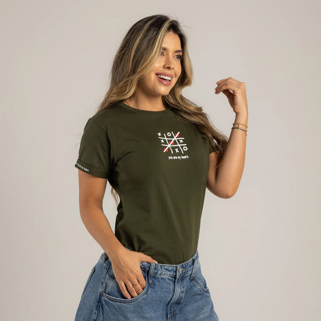 CAMISETA TRIQUI YOU ARE  MY  HEART