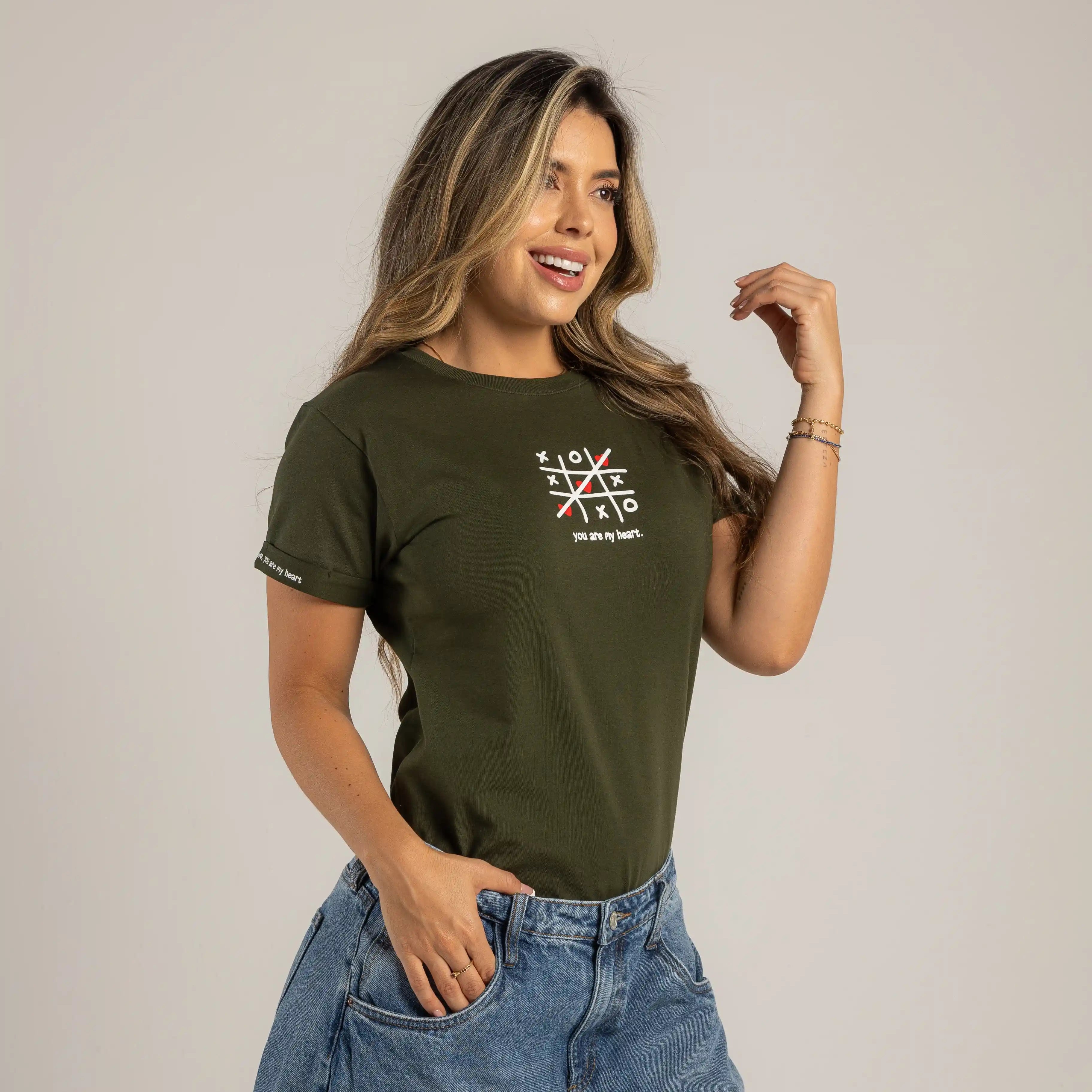 CAMISETA TRIQUI YOU ARE  MY  HEART