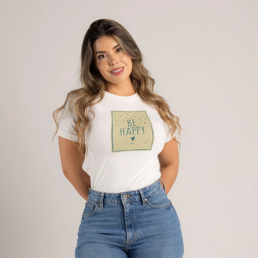 CAMISETA BE HAPPY