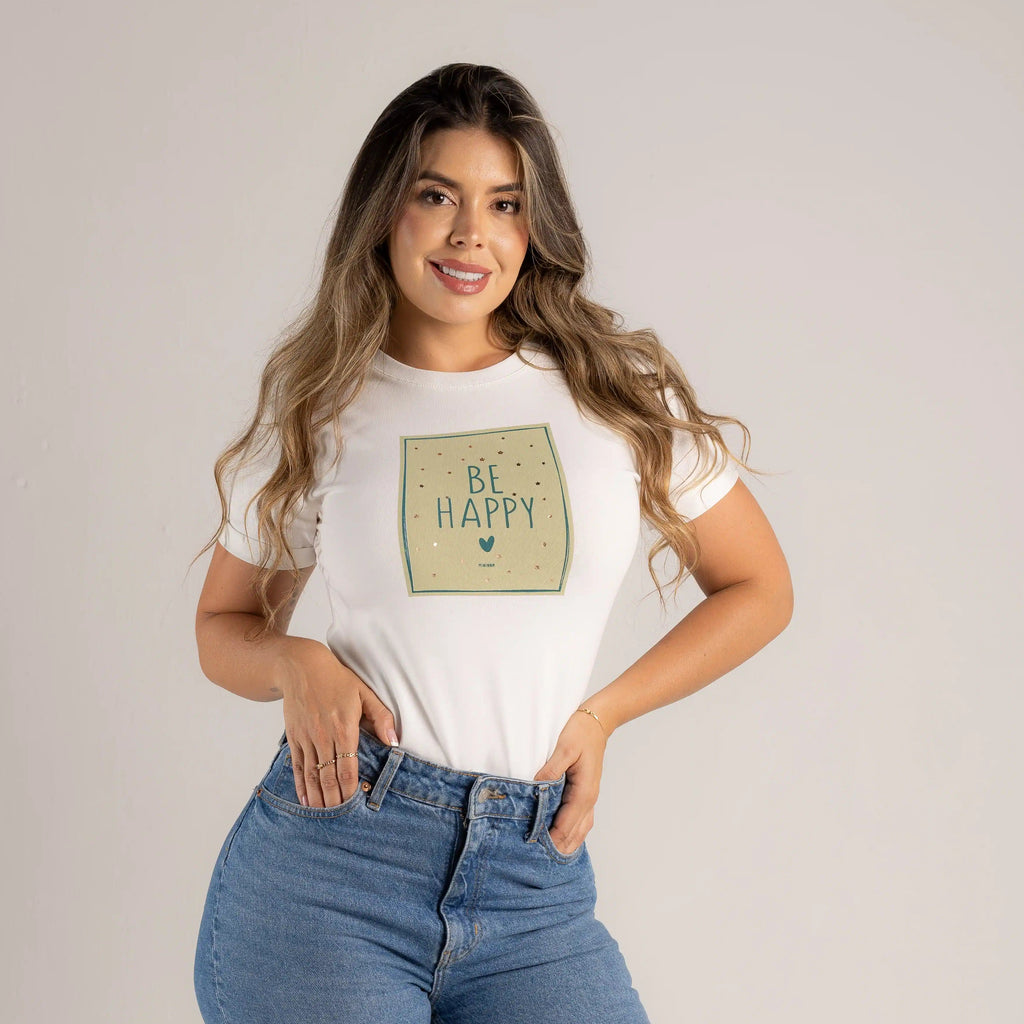 CAMISETA BE HAPPY