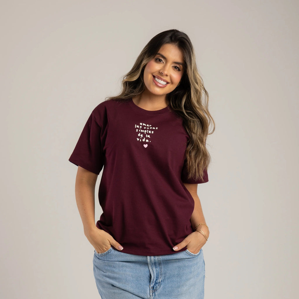 OVERSIZED MINI AMAR LAS COSAS SIMPLES
