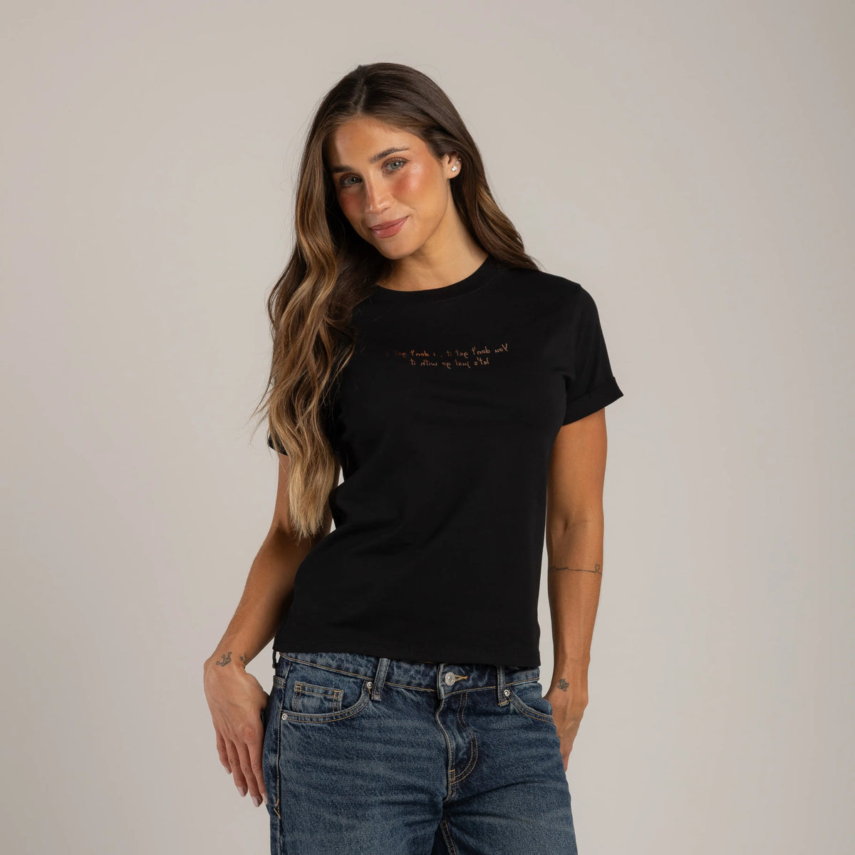 CAMISETA CORAZÓN COLGADO