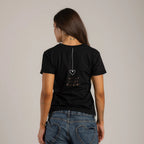 CAMISETA CORAZÓN COLGADO