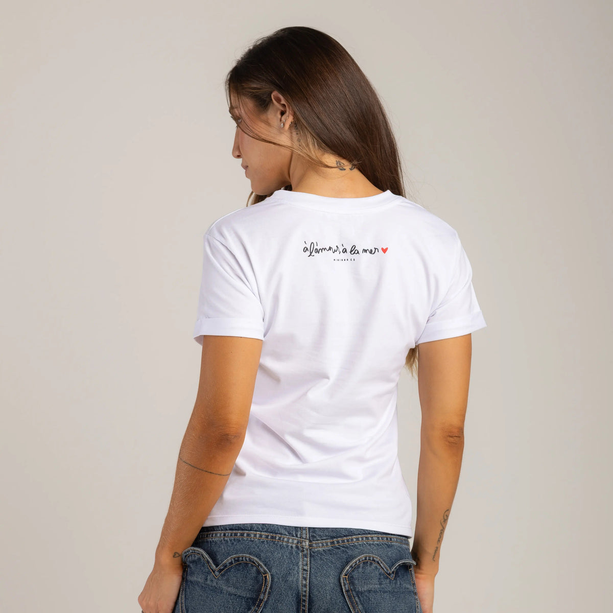 CAMISETA L´AMOUR Á LA MER