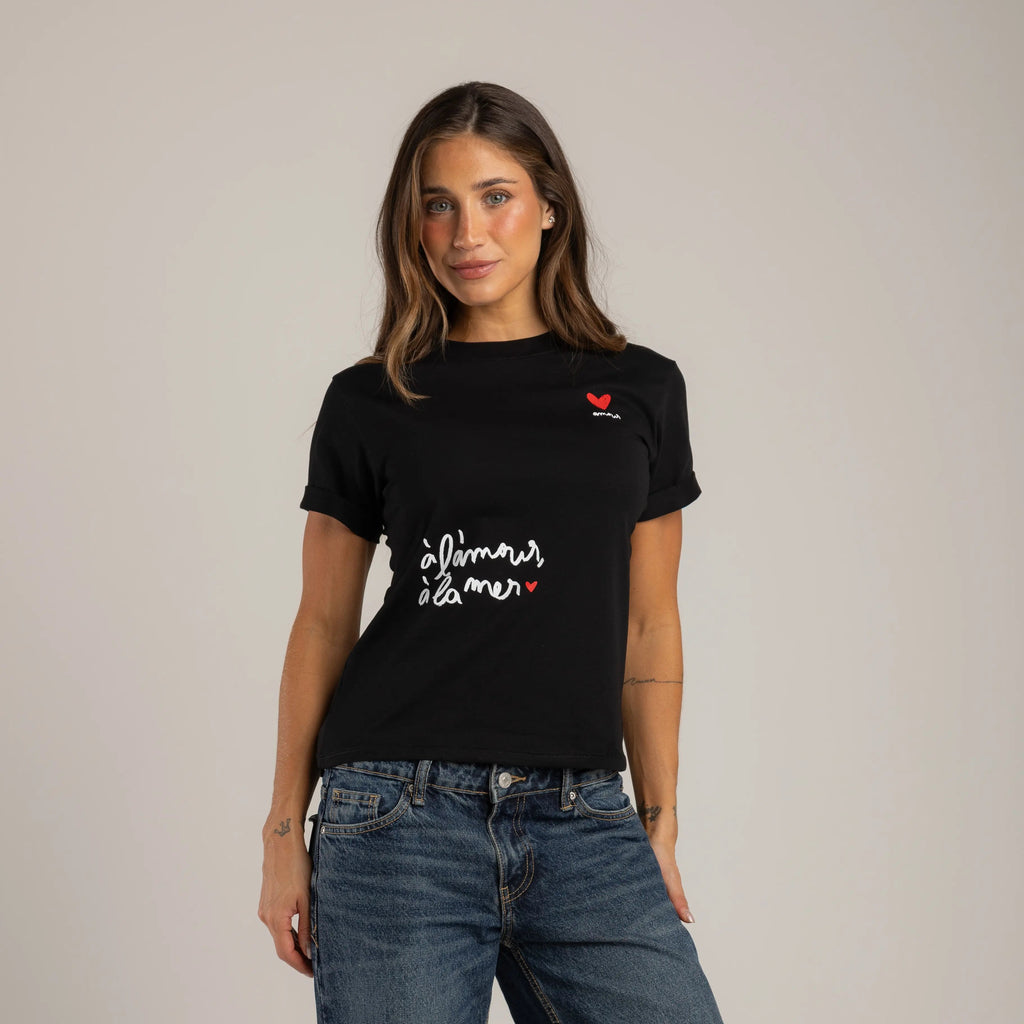 CAMISETA L´AMOUR Á LA MER