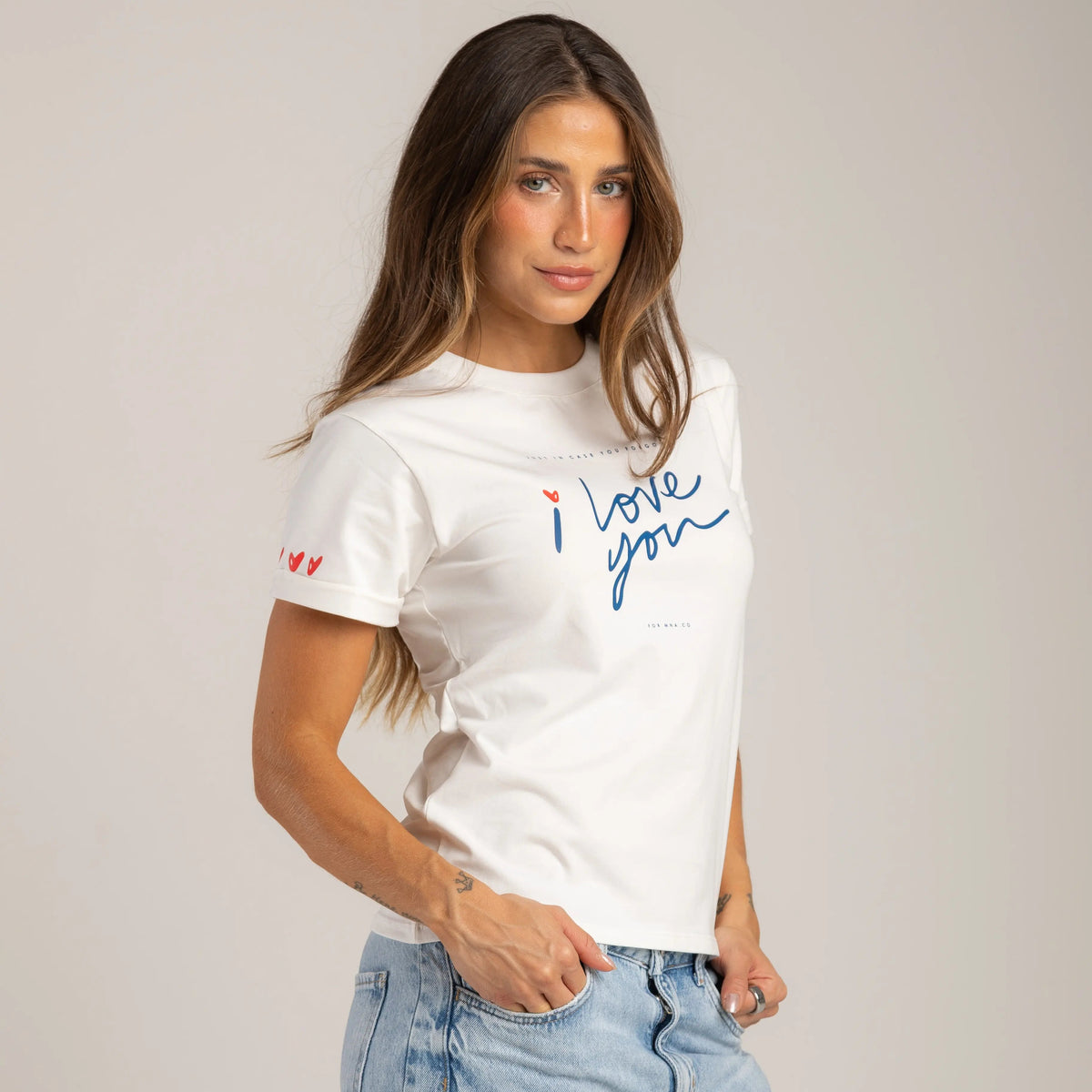 CAMISETA I LOVE YOU