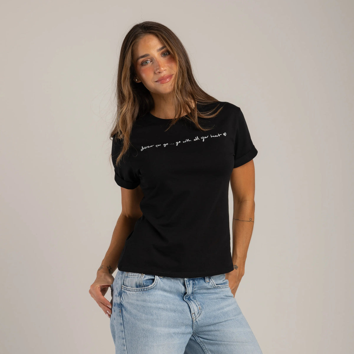 CAMISETA WHEREVER YOU GO