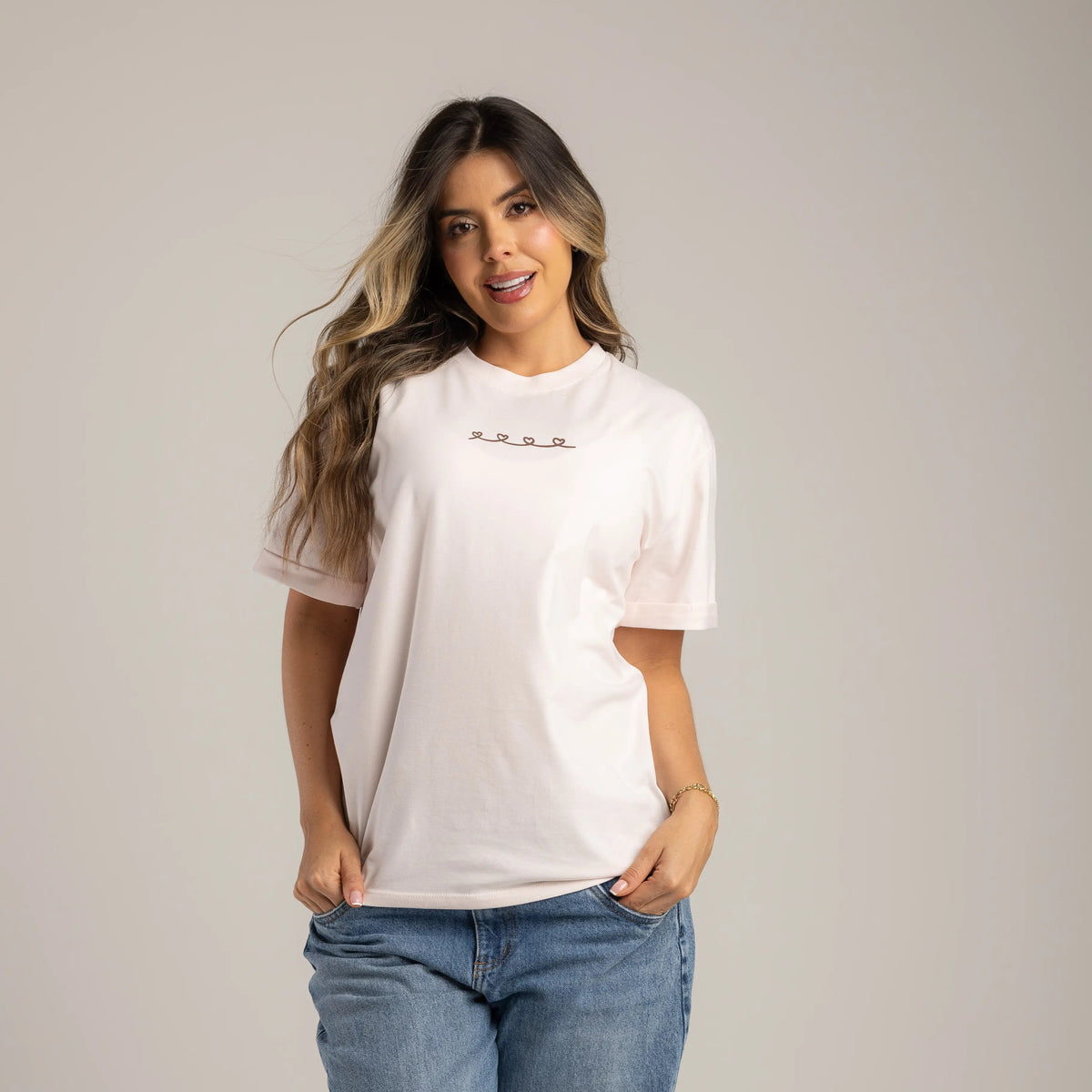 OVERSIZED CADENA CORAZONES