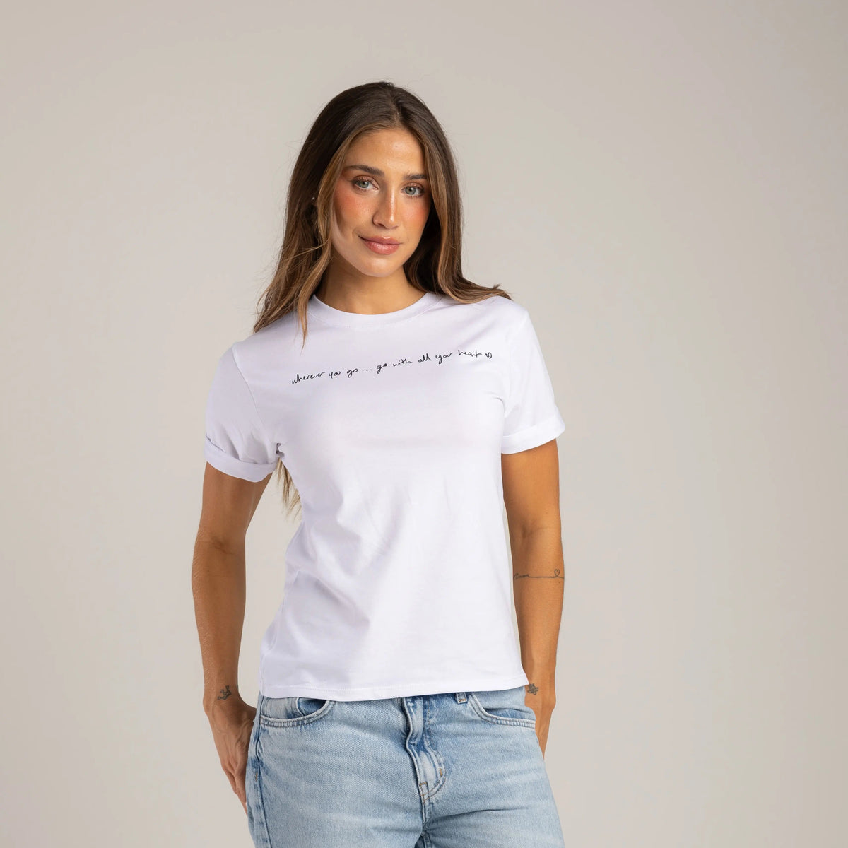CAMISETA WHEREVER YOU GO