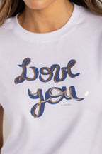 CAMISETA LOVE YOU