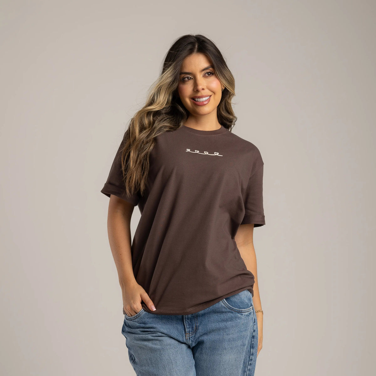OVERSIZED CADENA CORAZONES